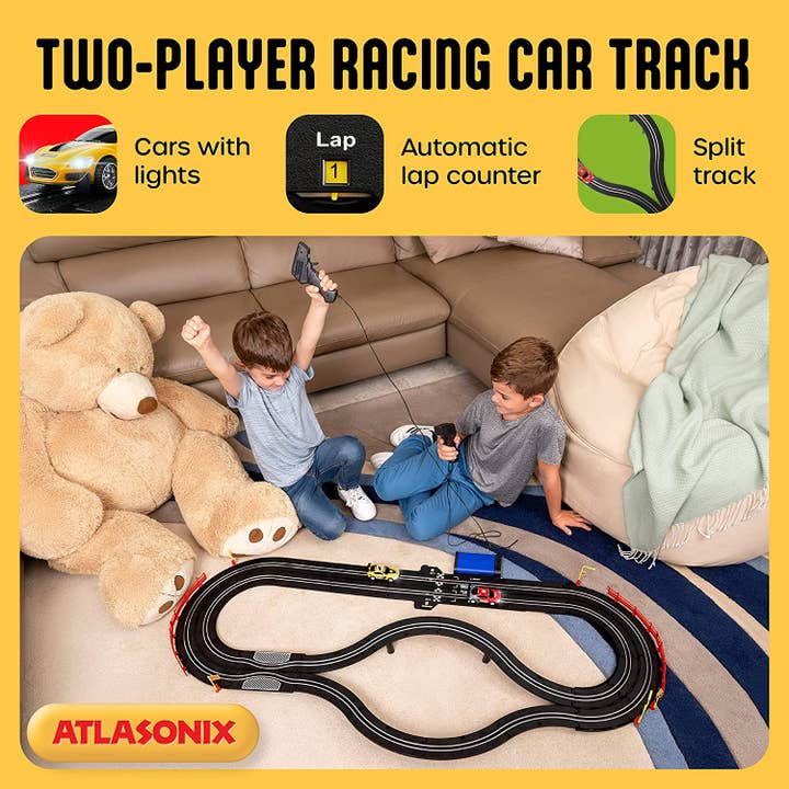 Atlasonix - Wholesale Toy Car/Truck - Kids - Slot Car Race Track Sets, Battery or Electric Race Car Track