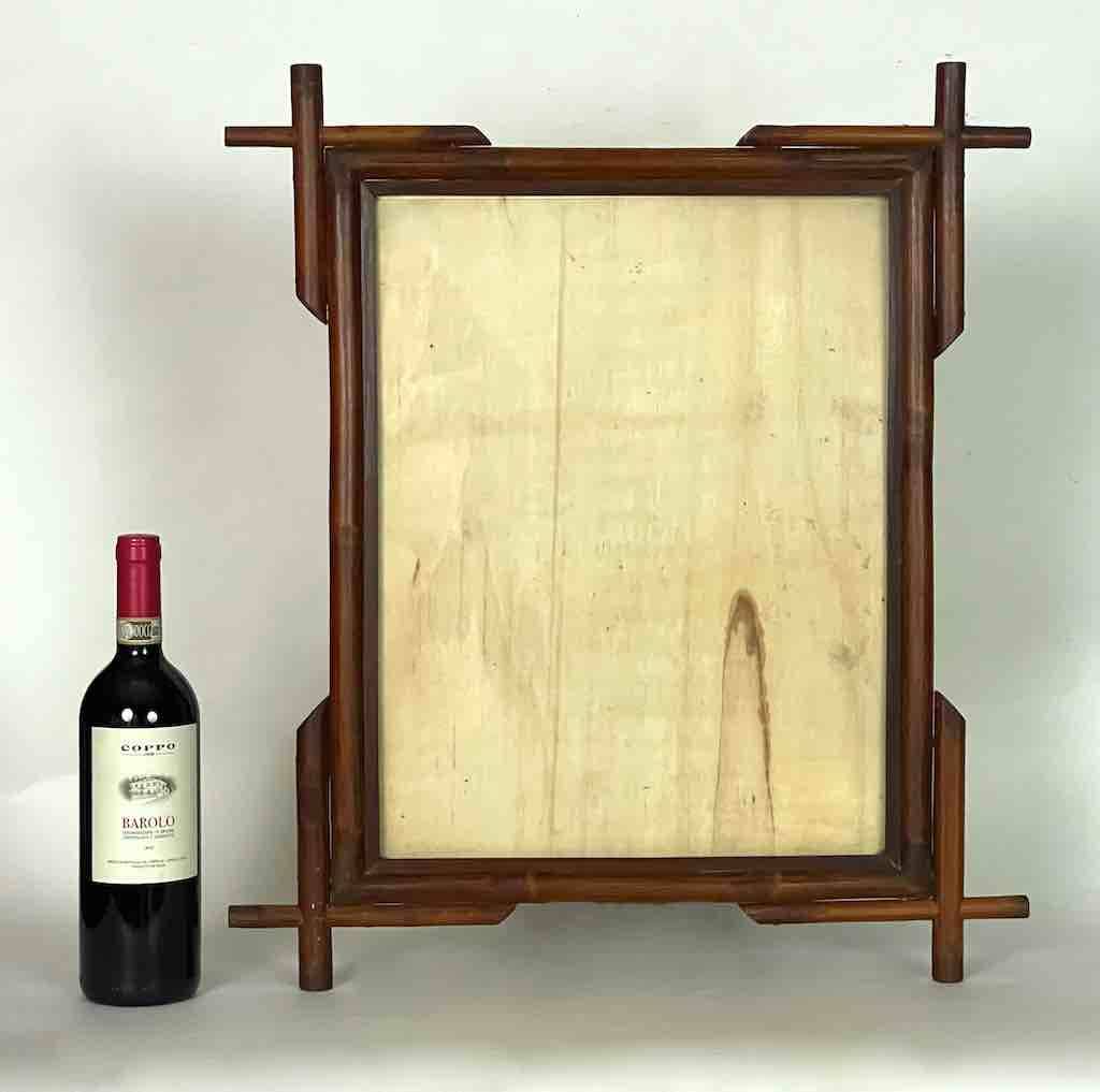 The Niger Bend - Wholesale Picture Frame - Bamboo Vertical Picture Frame: Cross-Corners Design  4 sizes0