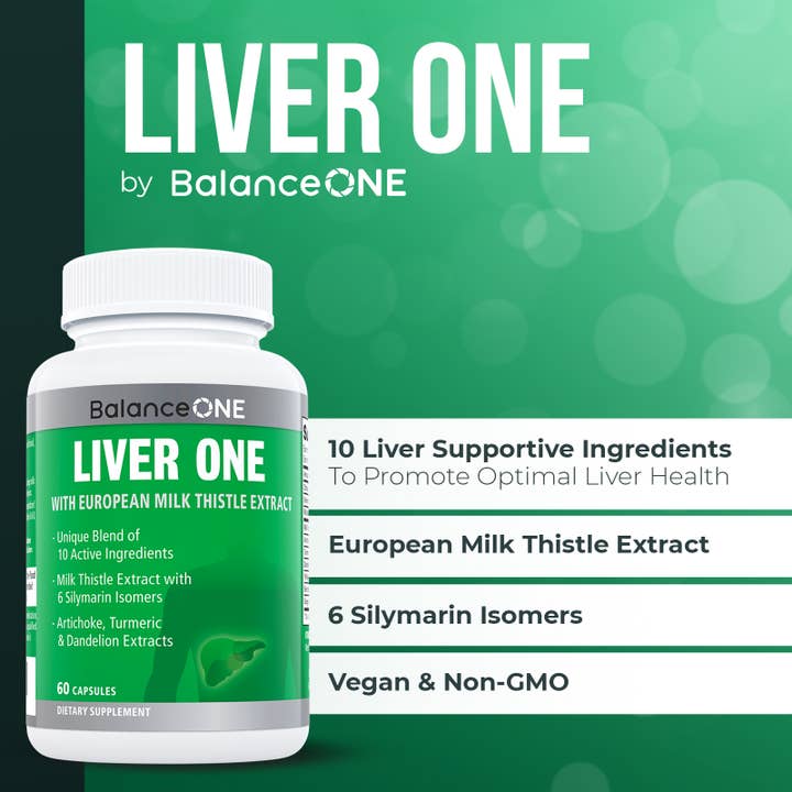 Balance One Supplements - Wholesale Oral Supplement/Vitamin - Liver One – Comprehensive Liver Support with Milk Thistle5