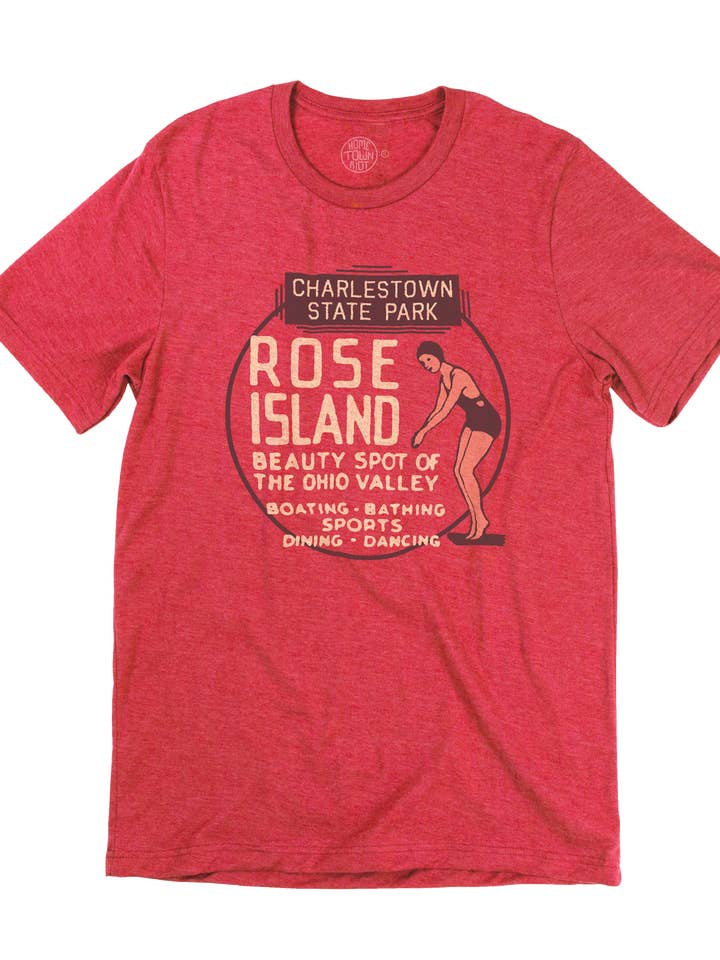 Rose Island of Charlestown State Park tröja för wholesale av HomeTown Riot