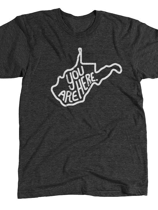 West Virginia YAH T-shirt voor wholesale door HomeTown Riot