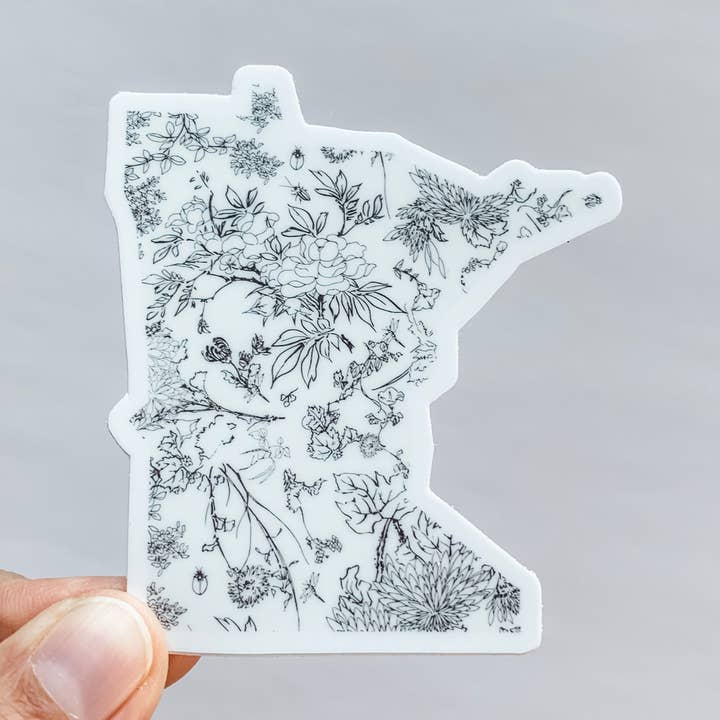 Minnesota Botanisk State Sticker for engroshandel hos Wildflower Paper Company