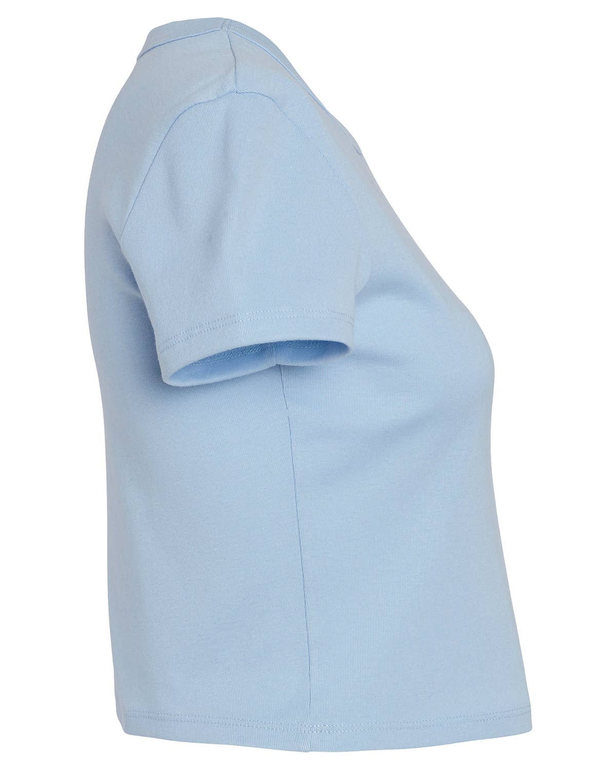 Total Apparel - Wholesale T-Shirt - Women's - Bella Canvas Ladies' Micro Ribbed Baby Tee | Cropped | 101011