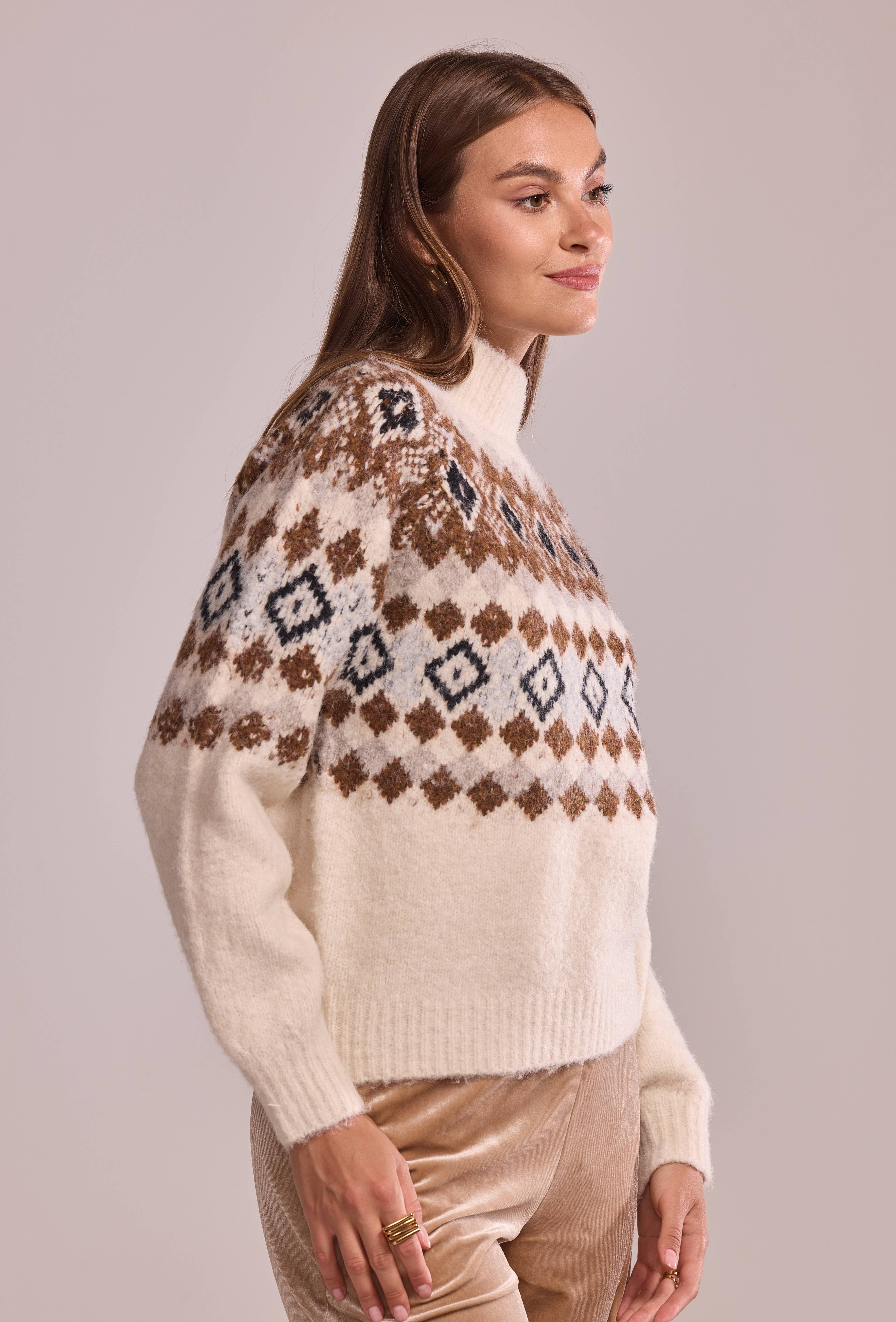 Cherry Paris - Wholesale Knit Sweater - Women's - Pull Yaelle - IH256346