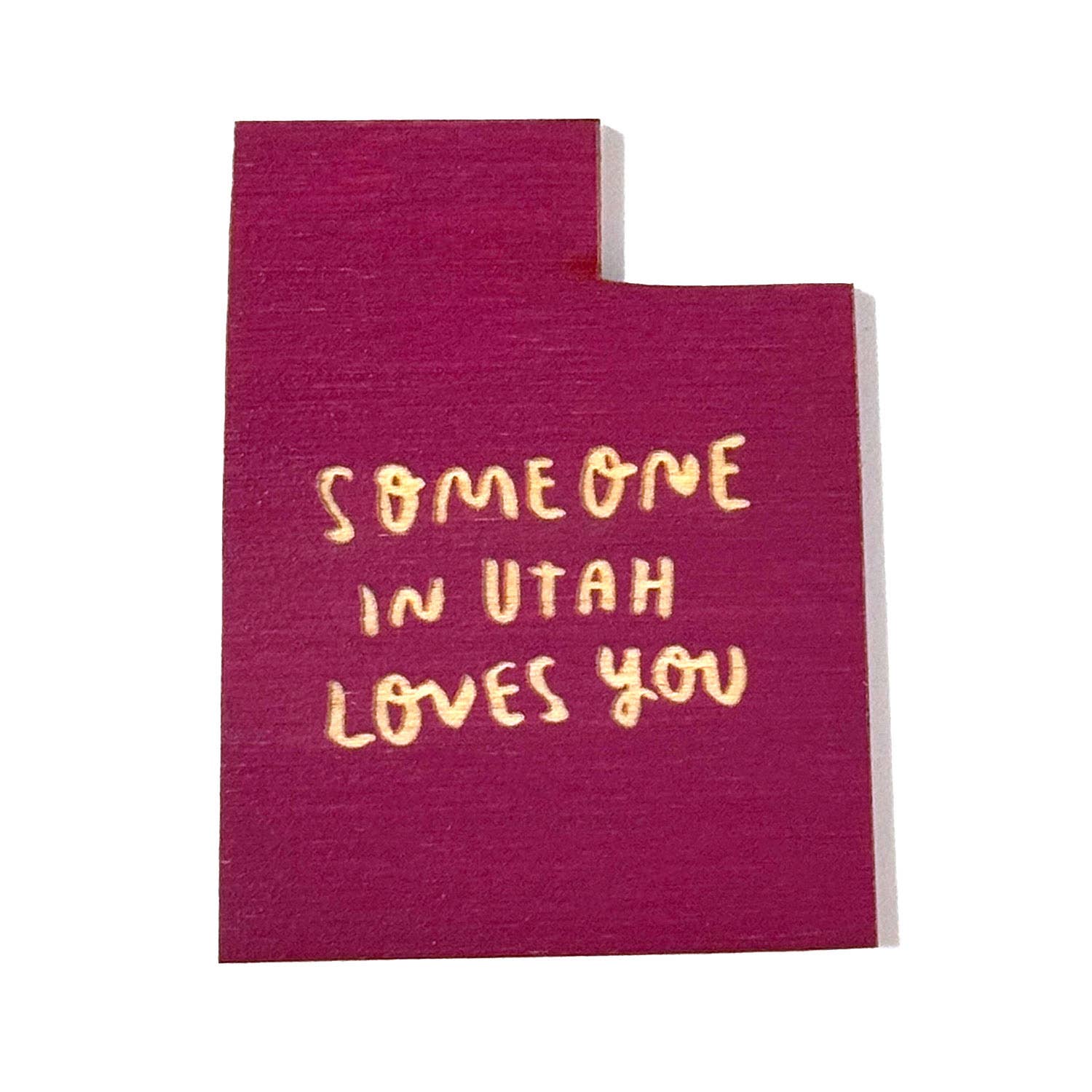 SnowMade - Wholesale Magnet - Someone in Utah Loves You Magnet0
