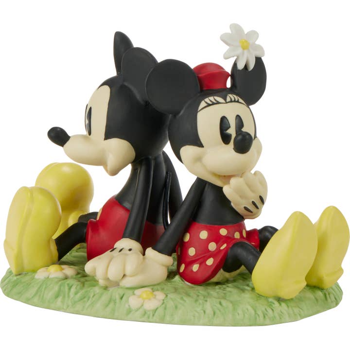 Precious Moments - Wholesale Decorative Figurine - Disney Mickey & Minnie Back-to-Back Figurine
