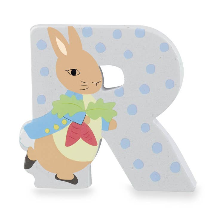 Peter Rabbit™ Wooden letter R for wholesale by Orange Tree Toys