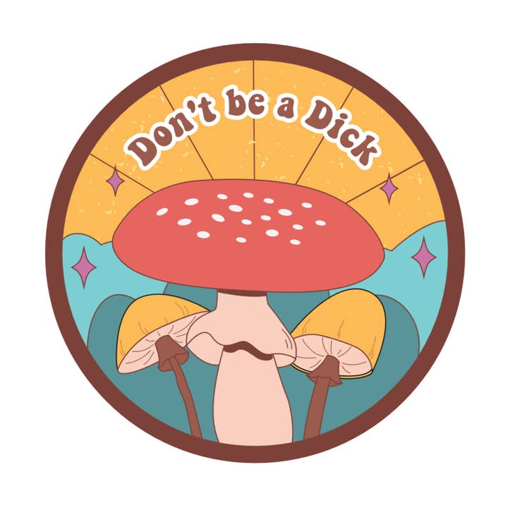 Non fare il cretino Adesivo in vinile divertente e sarcastico di alta qualità per la vendita all'ingrosso da parte di Juju and Moxie