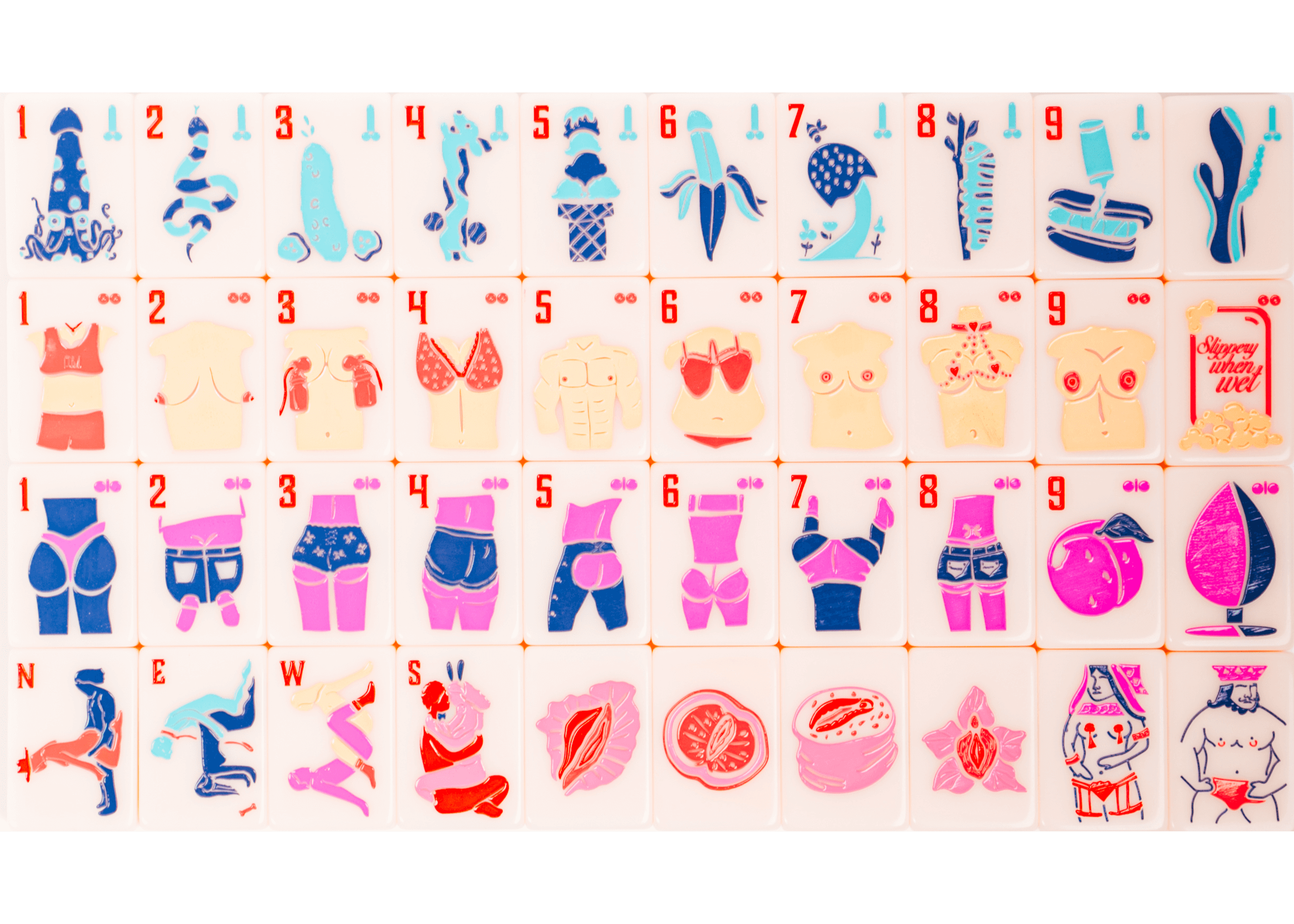 The Dirty Mahj Collective - Vente Jeux de société - Le Set de Mahj Sale1