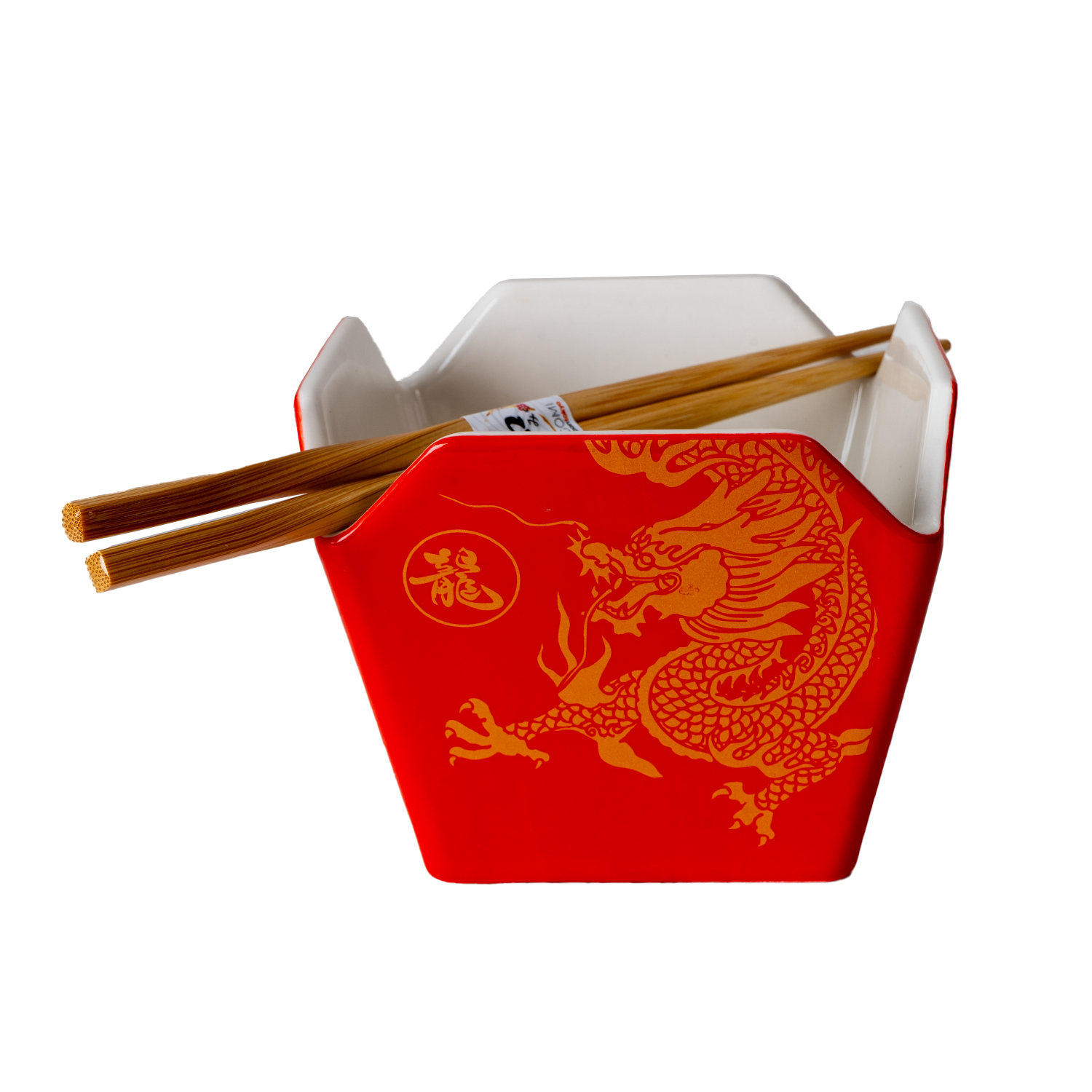 Urban Tokyo - Vente Bol de service - Bol de service à emporter 16 oz, 5 po L x 4 po H, avec baguettes Dragon (1/24)6