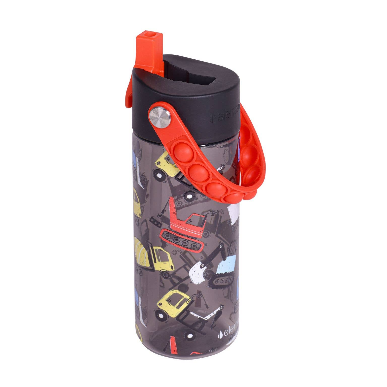 Elemental – Großhandel Trinkflaschen – Splash Pop Fidget Griff Flasche 18oz - Bauweise1