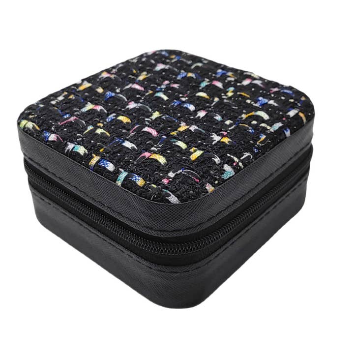 MiMi Wholesale - Wholesale Jewelry Box/Organizer - EG10301 Tweed Jewelry Box