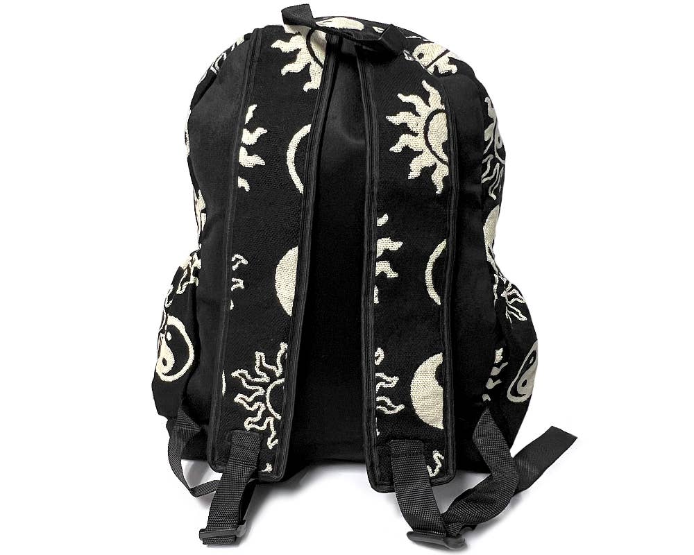 Pichincha - Wholesale Backpack - Women's - Large Yin Yang Style Ecuadorian Backpack2