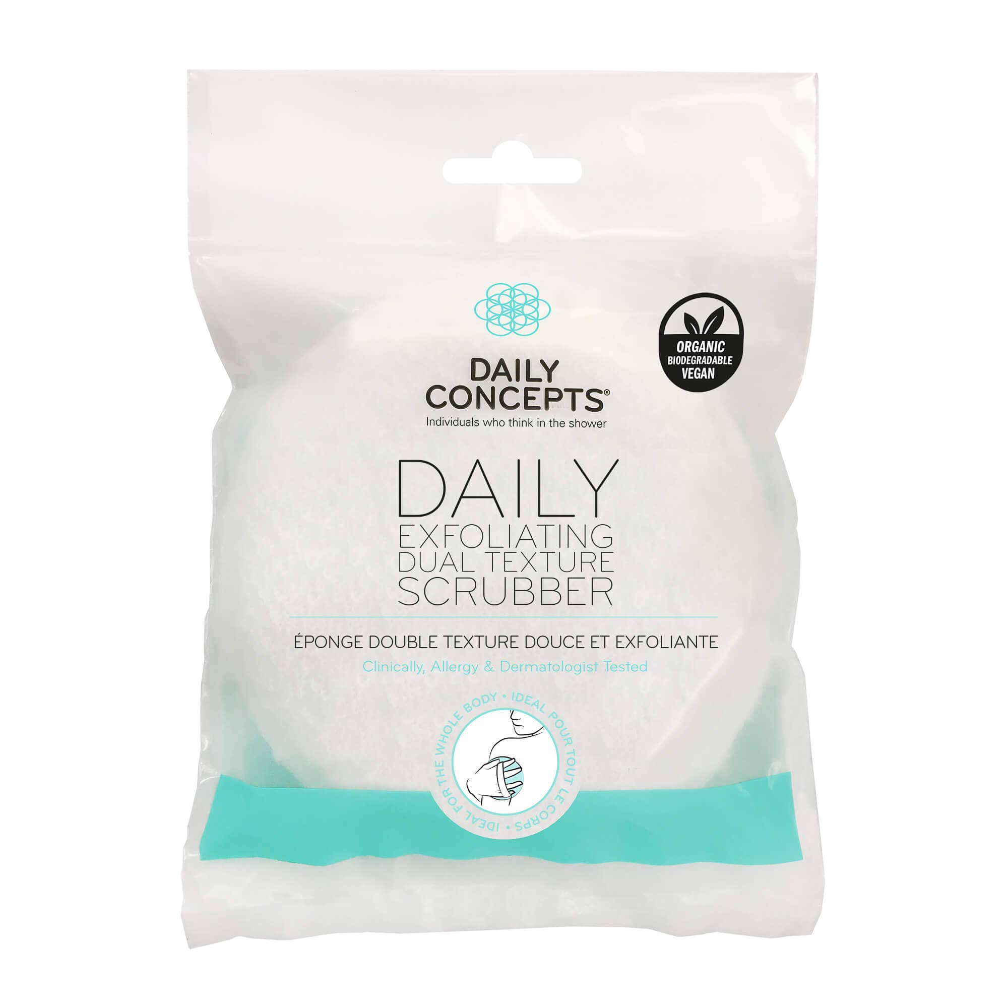 Daily Concepts - Wholesale Body Brush - Daily Exfoliating Body Scrubber1