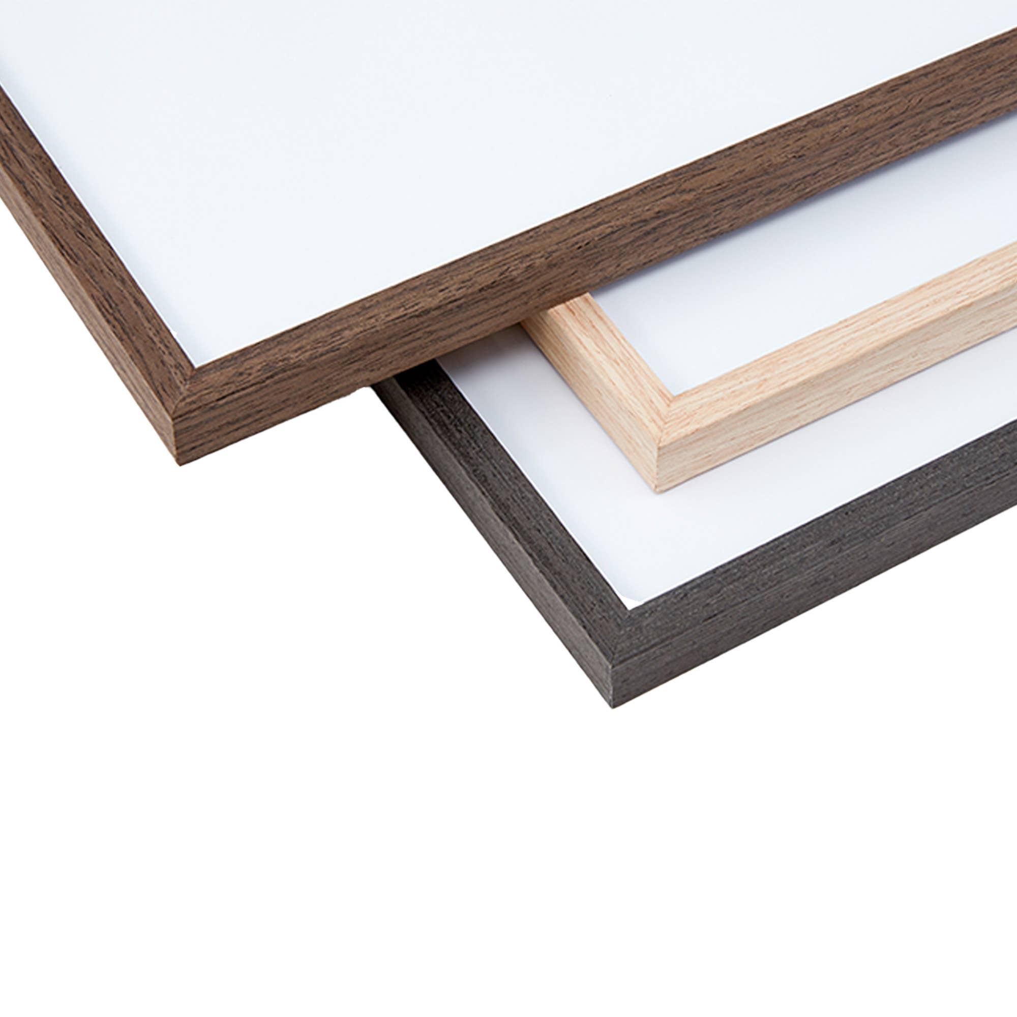 LivingTaste Home Inc - Wholesale Picture Frame - 12x18 Oak Brown Dryades Wooden Frame 7