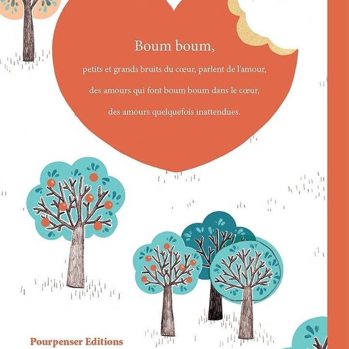Editions PourPenser - Wholesale Preschool Book (3-5) - Boom Boom - Little and Big Sounds of the Heart1