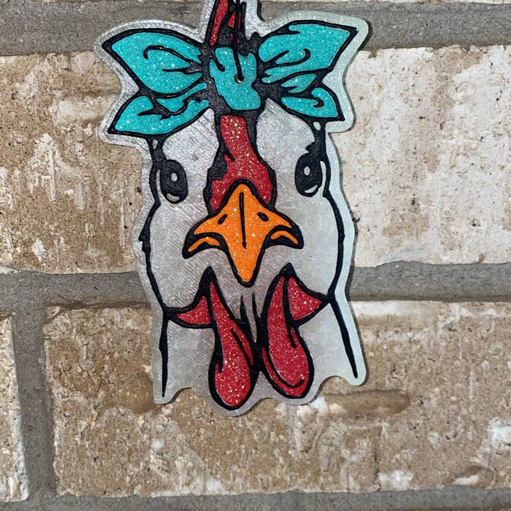 Gussied Up - Wholesale Car Freshener - Women's - Chicken Freshie