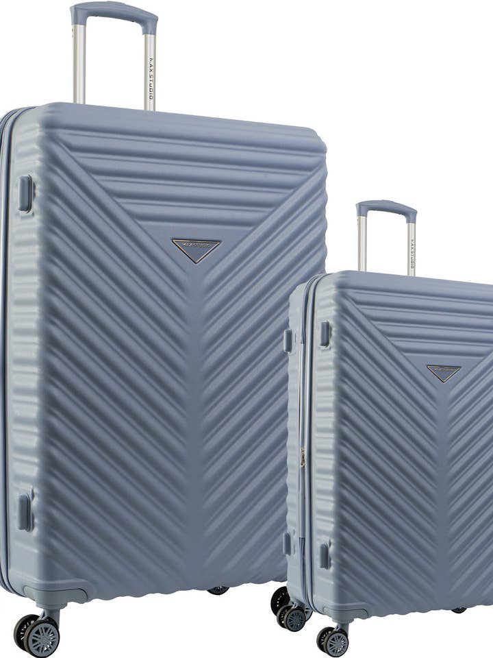 Max Studio The Auckland ABS 2-Piece Hard-Sided Luggage Set for wholesale by Magid
