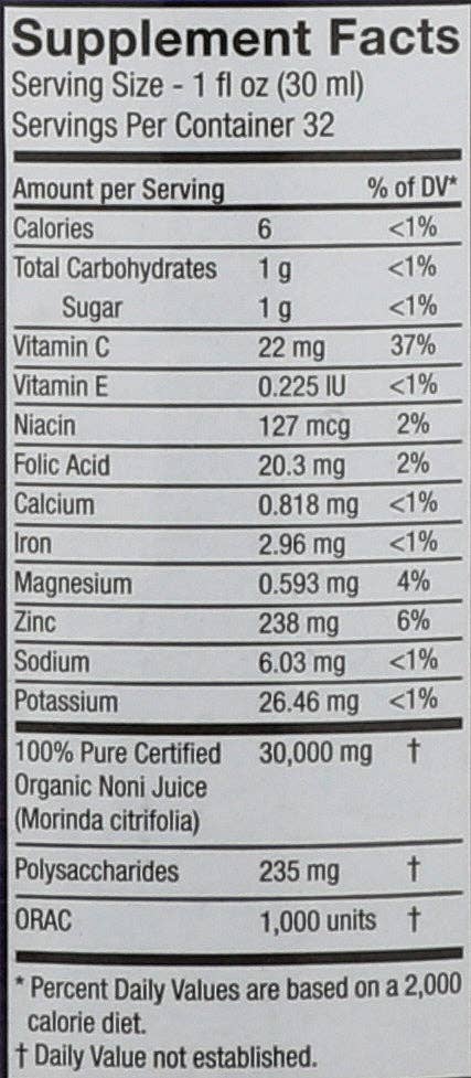 Everyday Supply Co - Wholesale Wellness Juice/Tonic - TAHITI TRADER JUICE NONI 100% ISLAND2