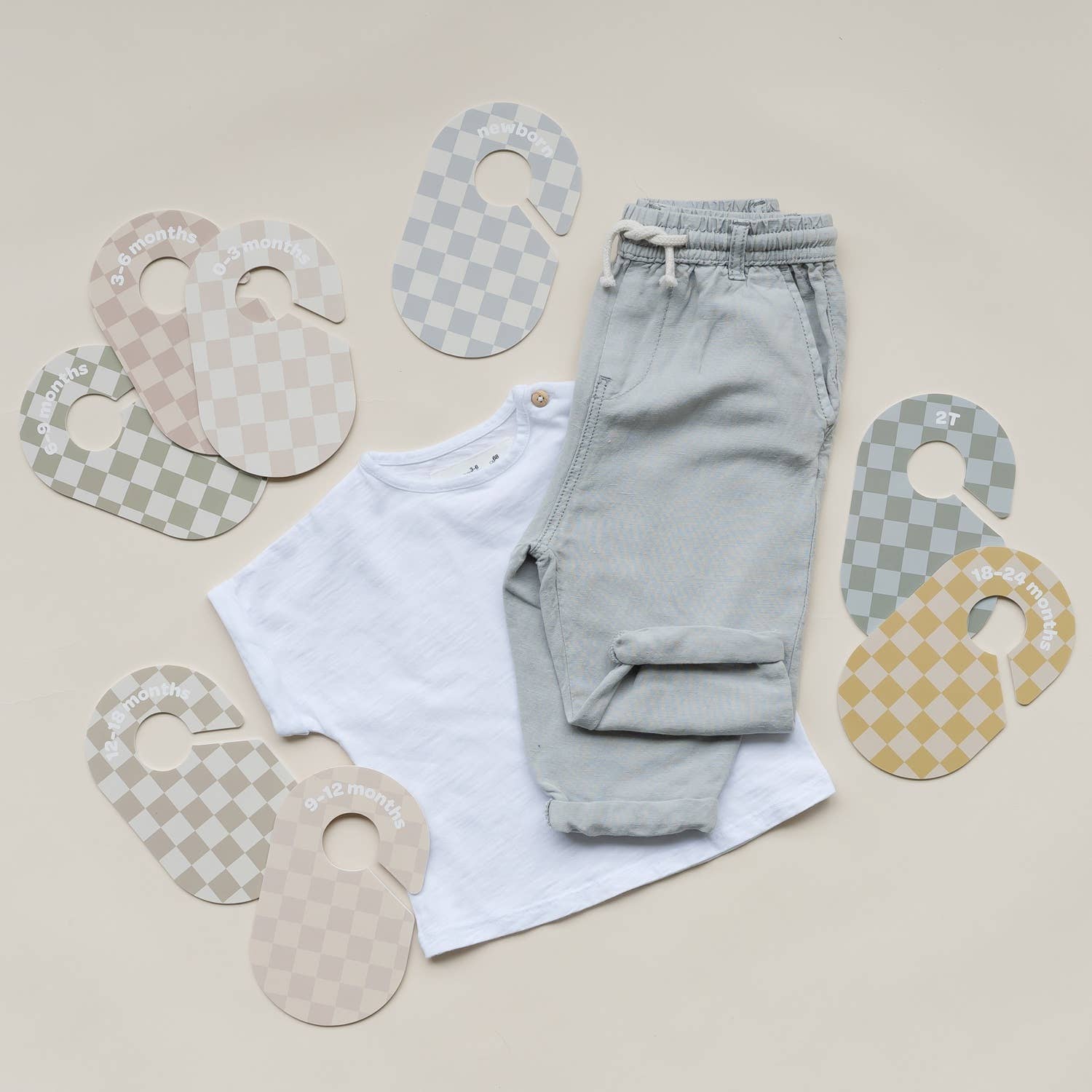 3 Sprouts - Wholesale Clothes Hangers - Baby Closet Dividers (Newborn to 24 Months)37