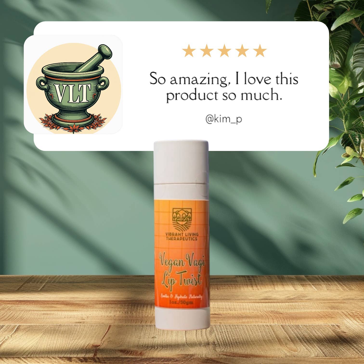 Vibrant Living Therapeutics -Body Care for Menopause - Wholesale Personal Lubricant - Vegan Vagi LipTwist-Plant-Based Balm for Vaginal Dryness4