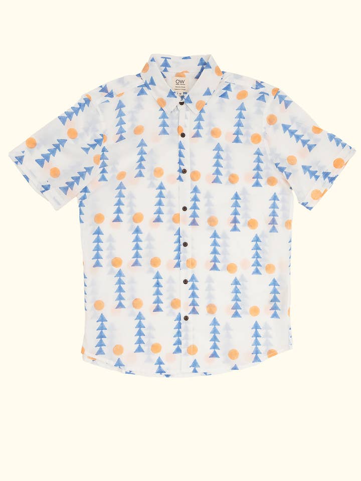 Zulu handbedrucktes Hemd für den Großhandel von Otherwise