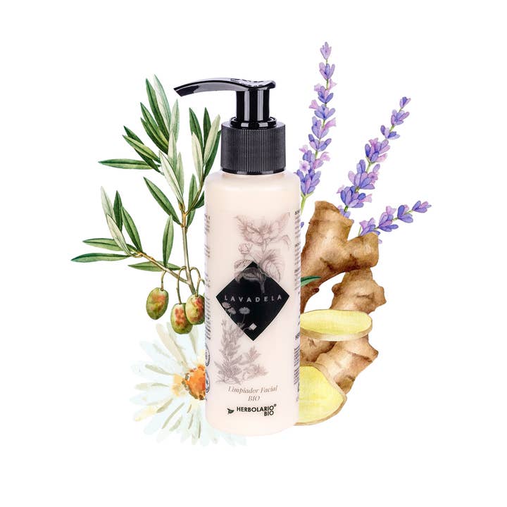 Lavadela nettoyant et tonique naturel visage tout-en-un pour la vente par Herbolario Bio