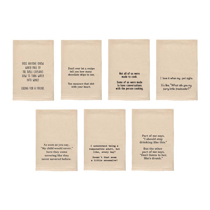 Confezione preconfezionata più venduta #3 | Strofinacci divertenti | Confezione da 42 pezzi per la vendita all'ingrosso da parte di ellembee gift