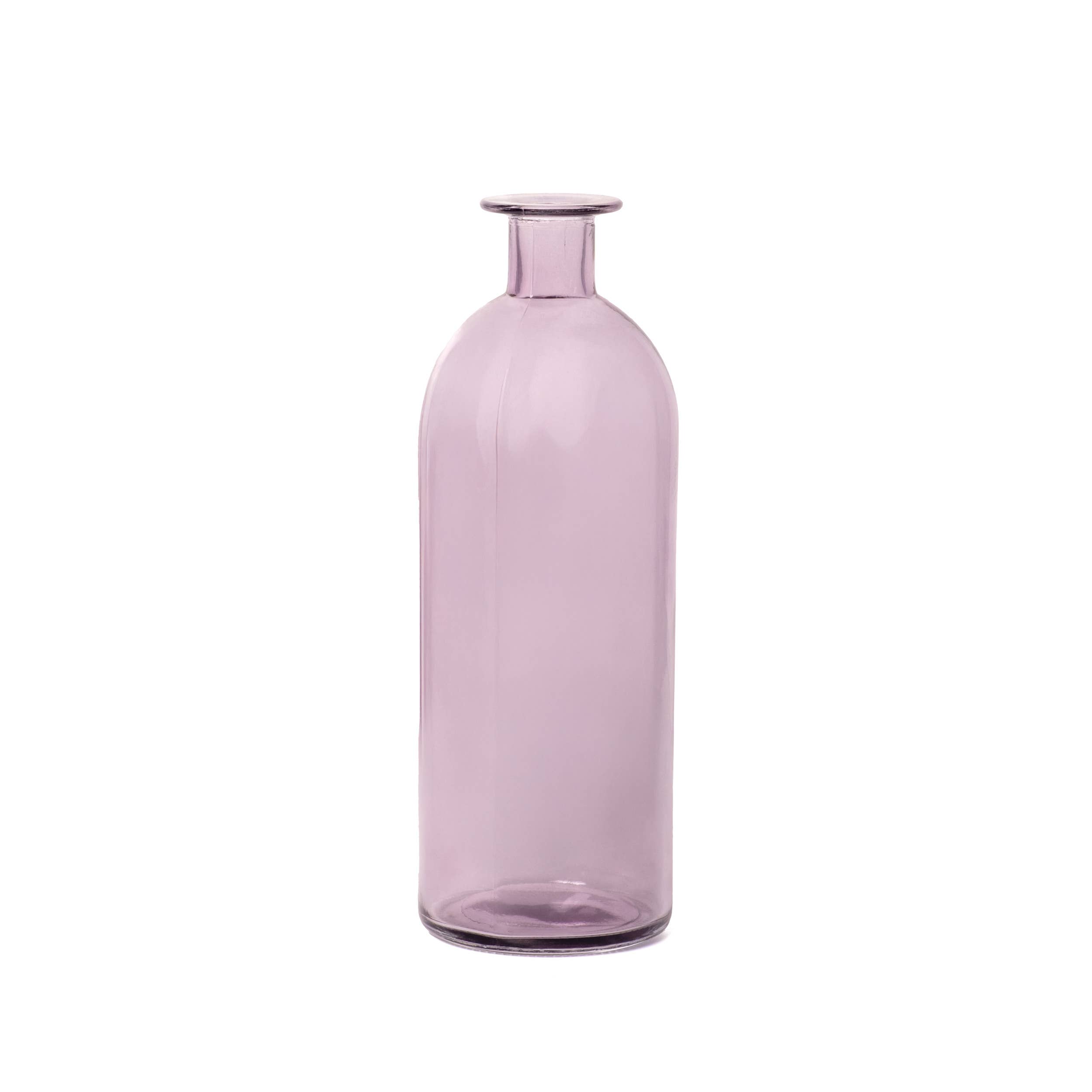 123 Farm - Wholesale Vase - Tall Lavender Glass Vase - 8"x2.7"