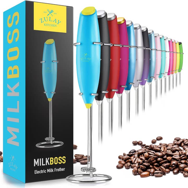 Zulay Kitchen - Wholesale Kitchen Tool/Gadget - Powerful Handheld Milk Frother29