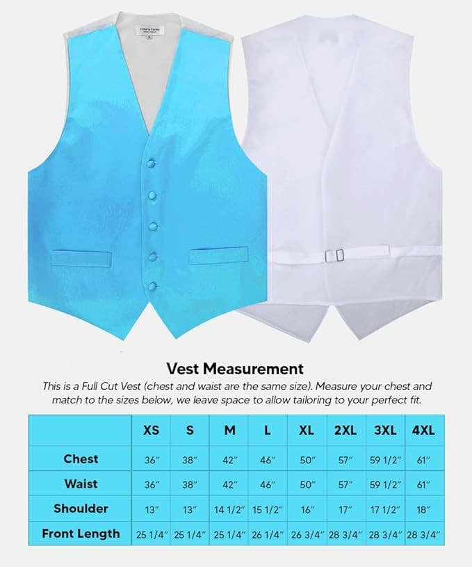 Dubal Brothers - Wholesale Suit Vest - Men's - Vittorio Farina Solid Satin Vest Set (White Back) Var. 02 (Mustard-Yellow)34