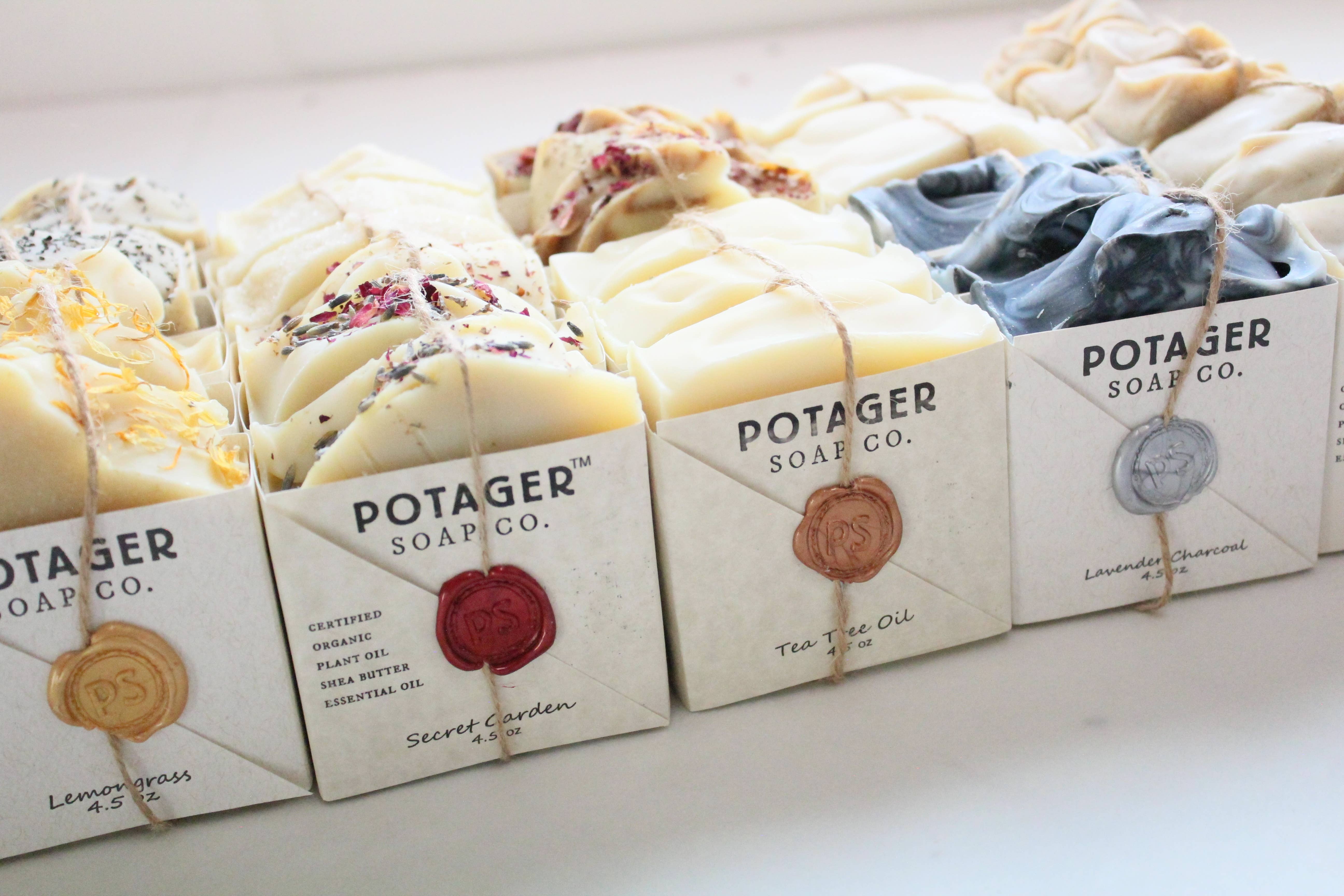 Potager Soap Company - Wholesale Bar Soap - Tea Tree Soap | Wrapped – Fresh, Bold & Gift-Ready8