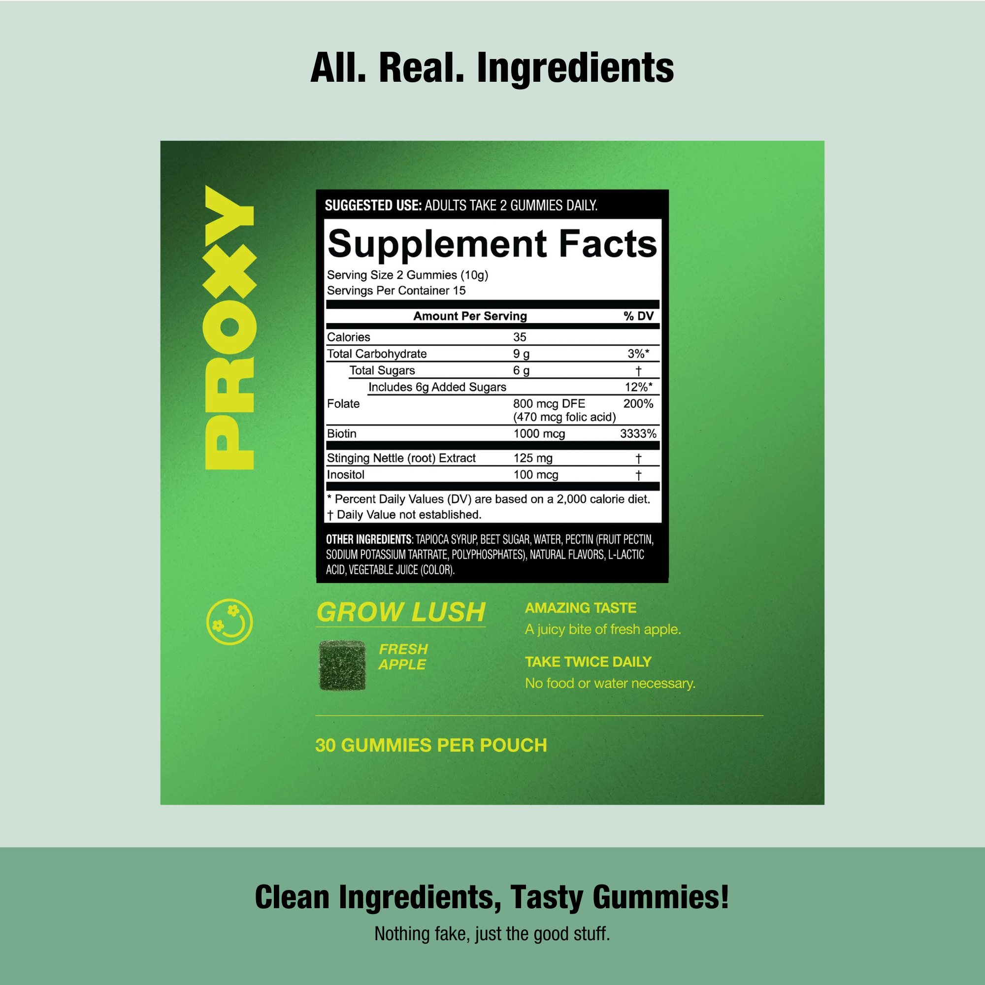 Proxy Wellness - Wholesale Oral Supplement/Vitamin - PROXY Grow Lush12