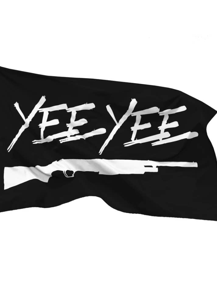Yee Yee sort flag for engroshandel hos Yee Yee