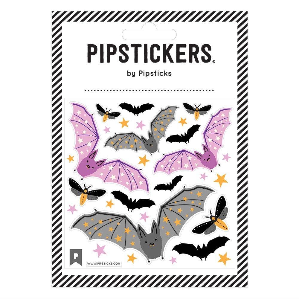 Pipsticks - Wholesale Sticker - Fuzzy Bats & Moths0