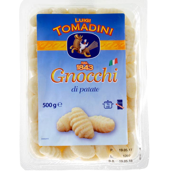 Tomadini Luigi Srl - Wholesale Pasta - Potato Gnocchi 500G - Tomadini Pasta