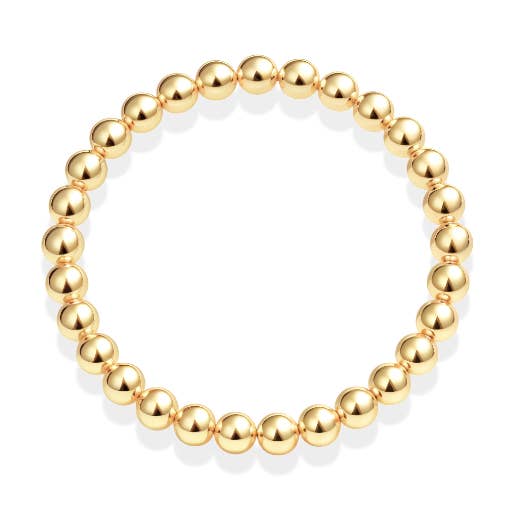 Classic 3MM | Beaded Stretchy Ring for wholesale by bara boheme