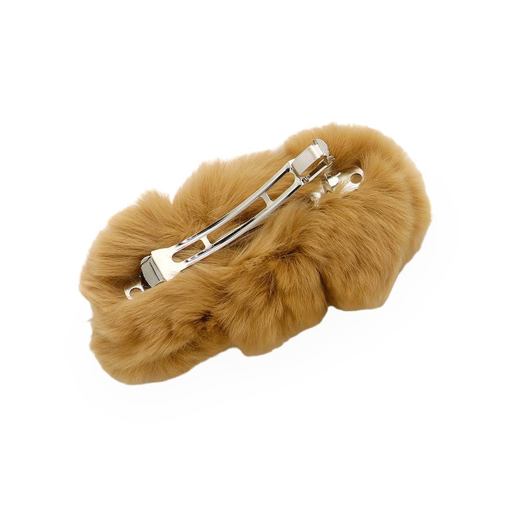 Sensibling Corp. - Vente Barrette – femme - Barrette à trois pompons en fausse fourrure11