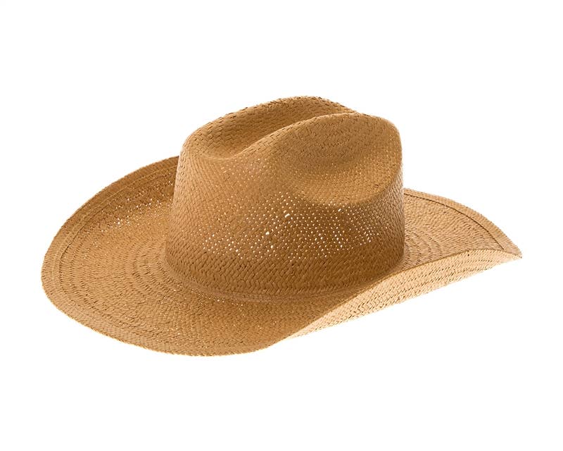 DNMC - Vente Chapeau de cowboy – femme - Chapeau de cowboy en paille Toyo tissé à la main - Toutes les couleurs en stock !11