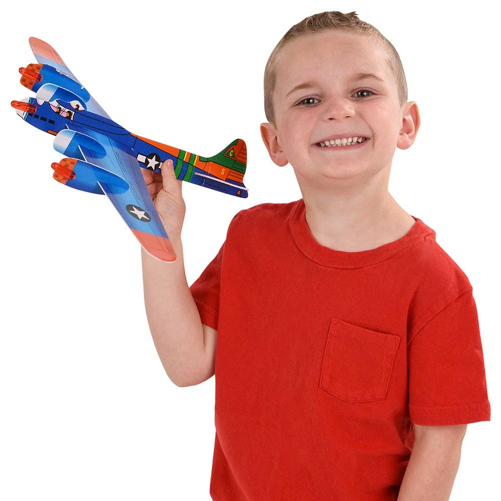 La Luna Bella - Toys – Avião de brincar - Crianças por atacado – Planador Gigante Bombardeiro de 17" - Avião de Brinquedo LLB - Crianças3