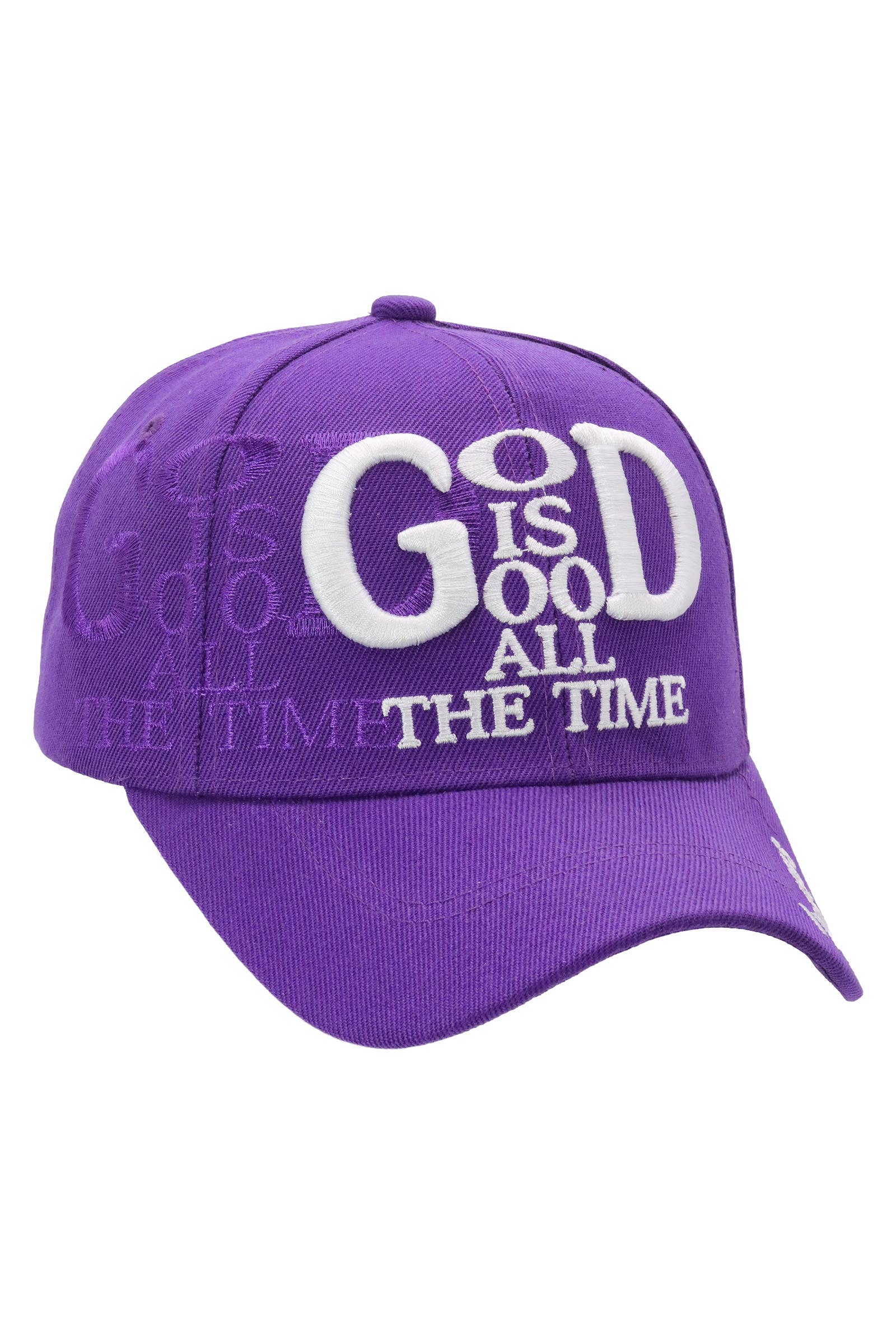 Cap Zone - Wholesale Baseball Cap - Unisex - God Is Good All The Time Jesus Baseball Cap8