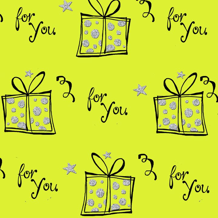 The Unique Paper Company - Wholesale Wrapping Paper Roll - Eco-friendly FSC™ Eco Party Bioglitter™ Wrapping Paper1