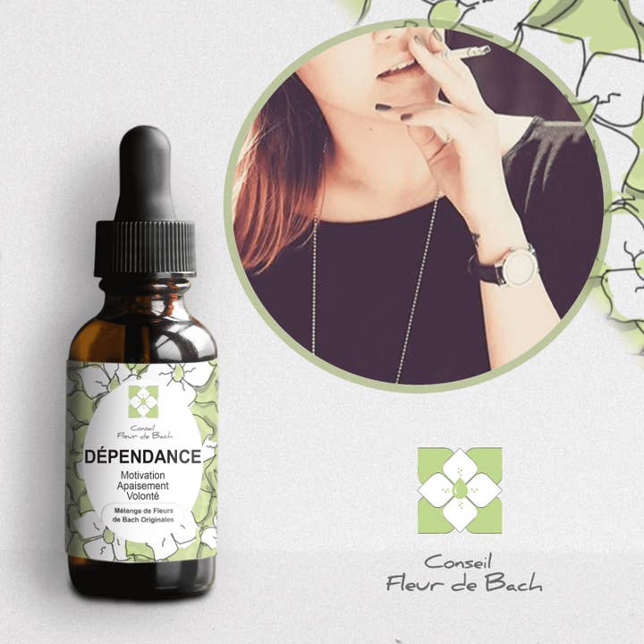 Conseil fleur de Bach – Großhandel Nahrungsergänzungsmittel/Vitamin zum Einnehmen – Bachblüten Abhängigkeit