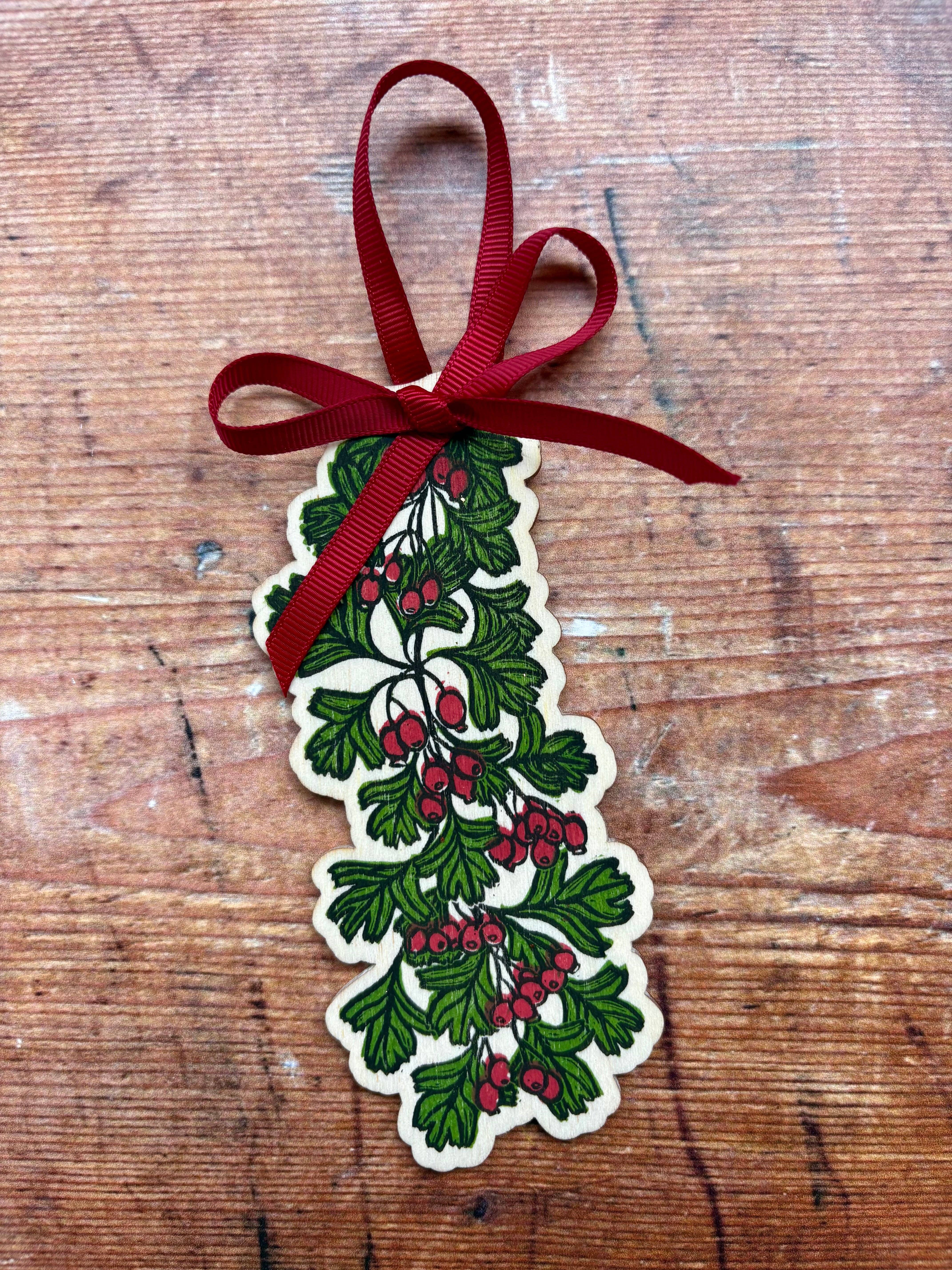 Beth Lewis Art - Wholesale Ornament - Wooden Tree Decorations22