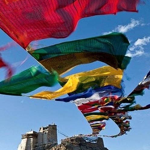 Atisha Spiritual Shop - Wholesale Flag - TIBETAN PRAYER FLAG ~ Tibetan mini flags8