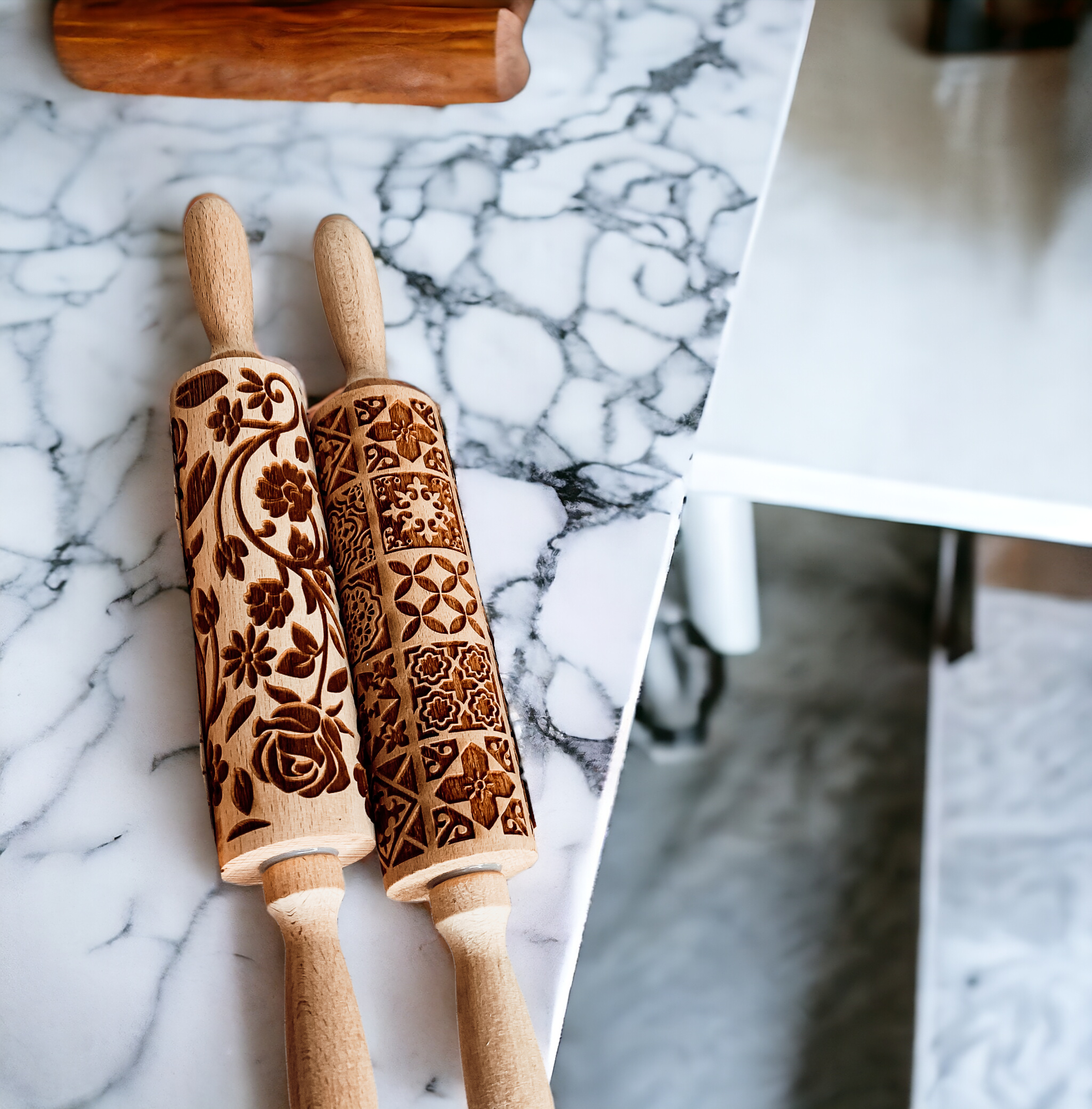 Gia Roma - Wholesale Rolling Pin - Spring Kitchen Gifts + Easter Baking, Rolling Pin for cookie54