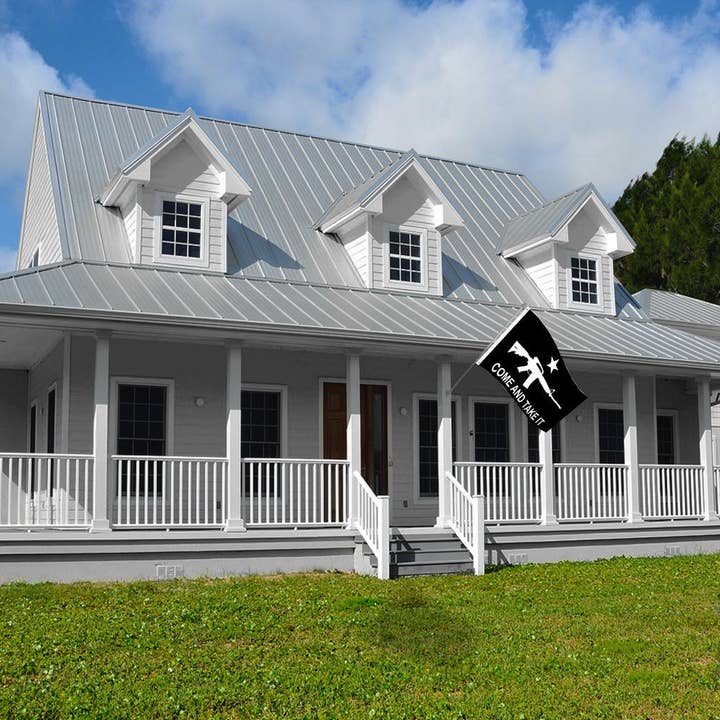 Flags Importer - Wholesale Flag - Come and Take It (Rifle Black) Flag 3x5ft Poly2