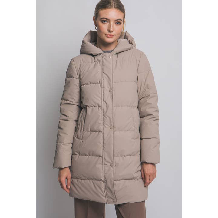 HiteJeans - Wholesale Puffer Jacket - Women's - Hooded Puffer Long Quilted Coat12