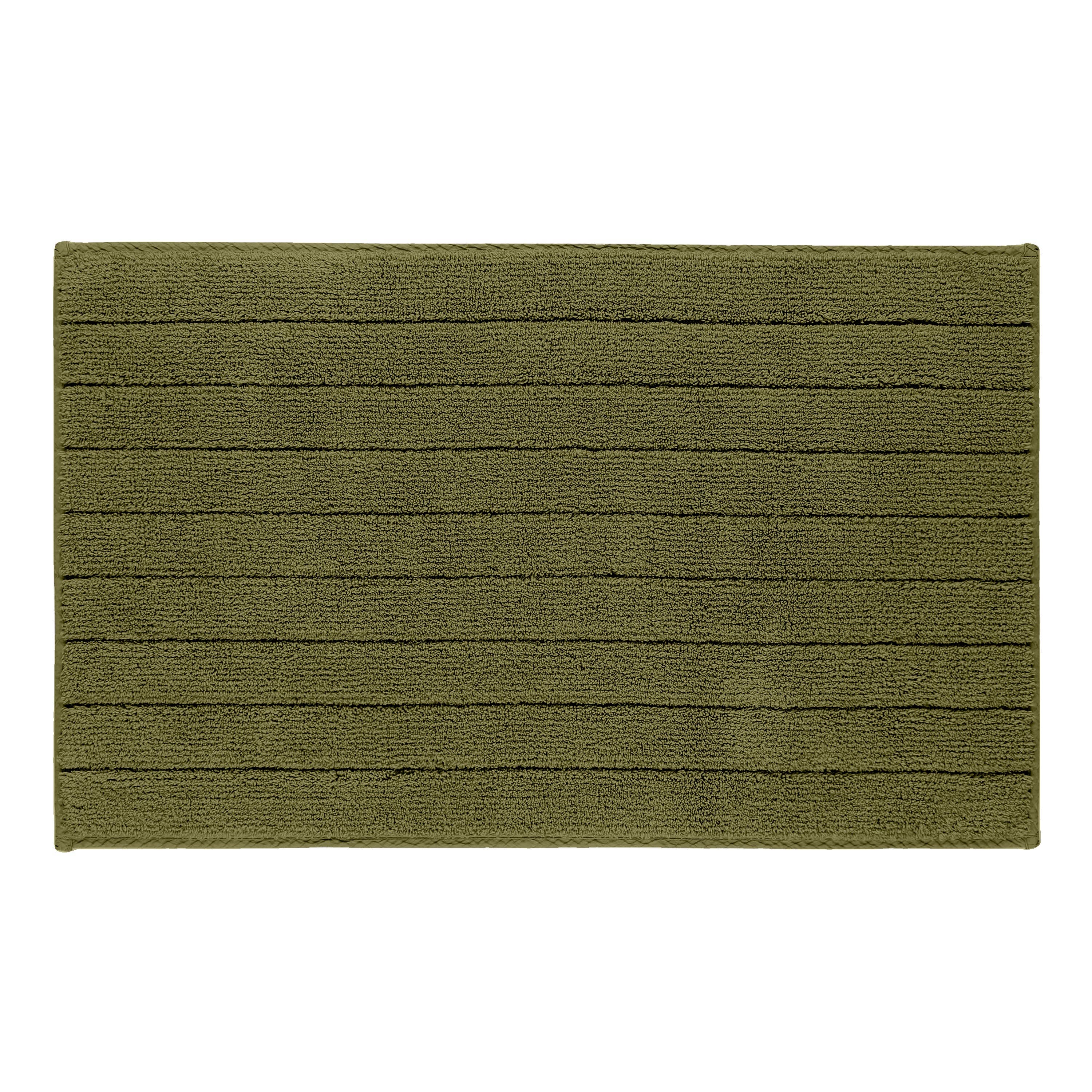 Casilin - Venta al por mayor Alfombrillas de baño - Alfombra de baño Luca - Verde musgo0