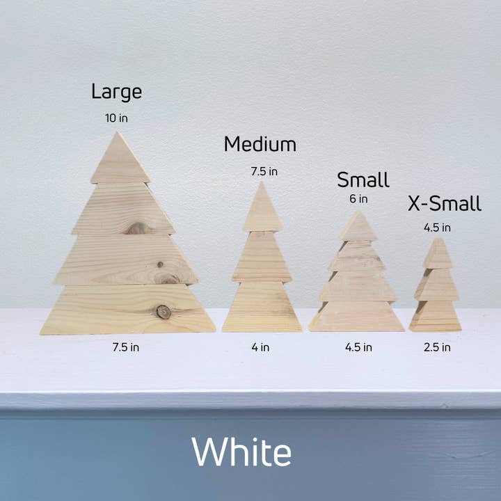 The Jammie Claus Company - Wholesale Christmas Decoration - Up-Cycled Wood Christmas Tree10